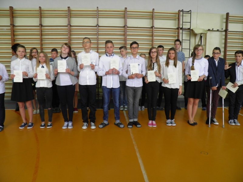 Ślubowanie kl I gimnazjum